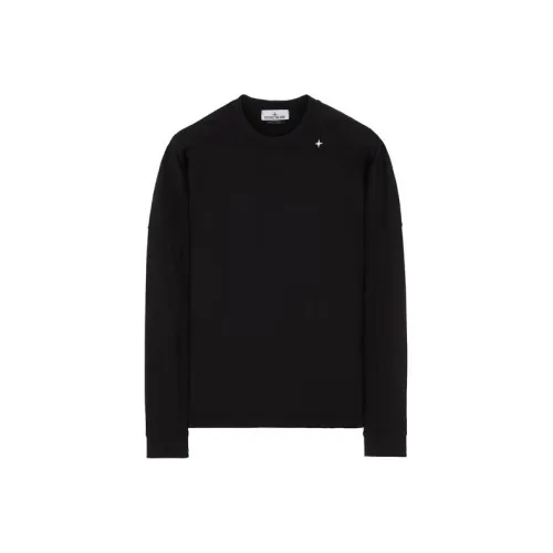 Stone Island Черные Мужские Свитшоты