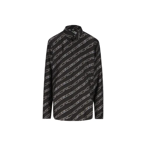 Fendi Мужские Черные Рубашки