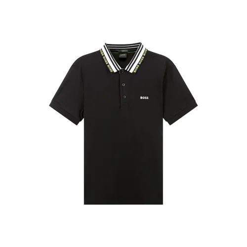 Hugo Boss Мужская черная поло