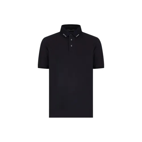 EMPORIO ARMANI Поло Мужское Морской Синий