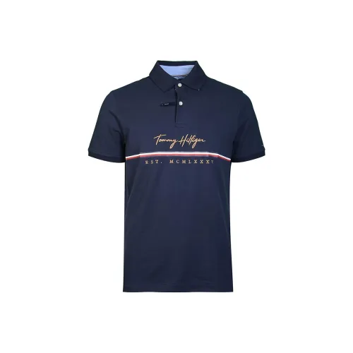 Tommy Hilfiger Dark Blue Men's Polo