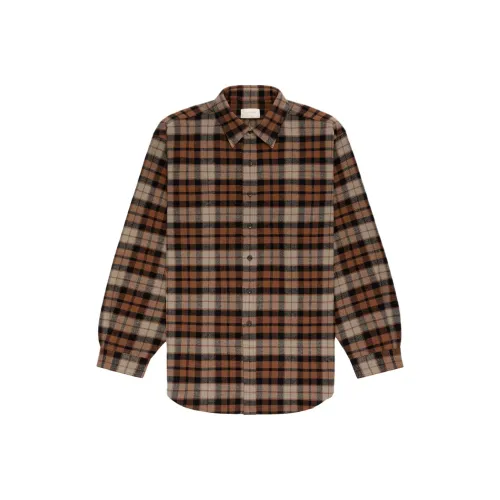 AIME LEON DORE FW24 Рубашка Мужская Коричневая