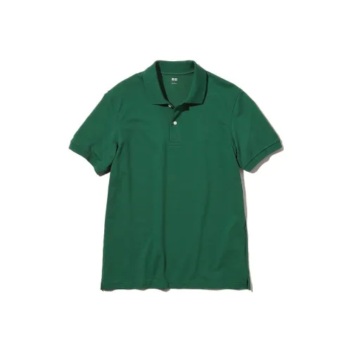 UNIQLO Зеленая Мужская Поло