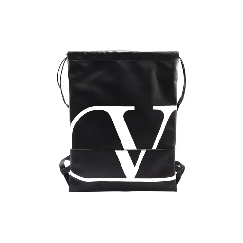 Valentino Телячья кожа Рюкзак Мужской Черный