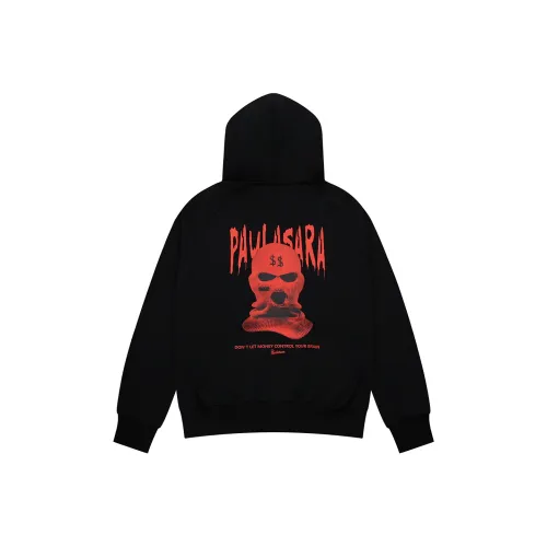 PAULASARA Толстовка Унисекс Синий Черный