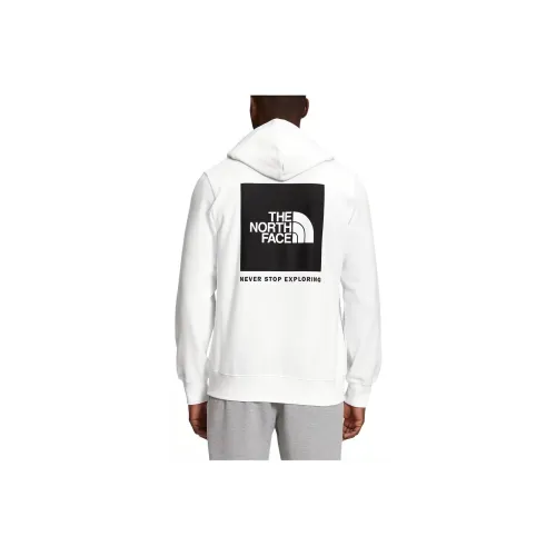 The North Face Men's Box NSE Пуловер Худи Свитшот Мужской Белый
