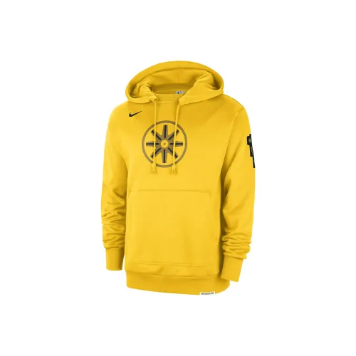 Nike Golden State Warriors Стандартный Выпуск 2023 24 Городской Edition Свитшот