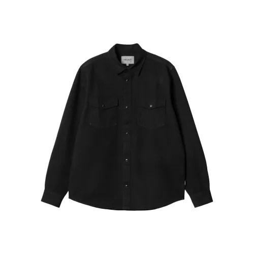 Carhartt WIP Черные Мужские Рубашки