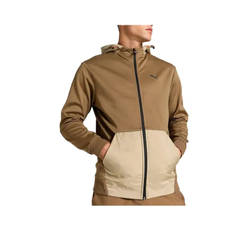 PUMA OPEN ROAD Коричневый Мужской Свитшот