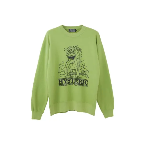 HYSTERIC GLAMOUR Зеленый Мужской Свитшот