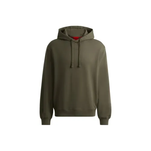 Hugo Boss Темно-зеленый Мужской Свитшот