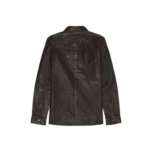 ALLSAINTS Коричневый Мужской Рубашки