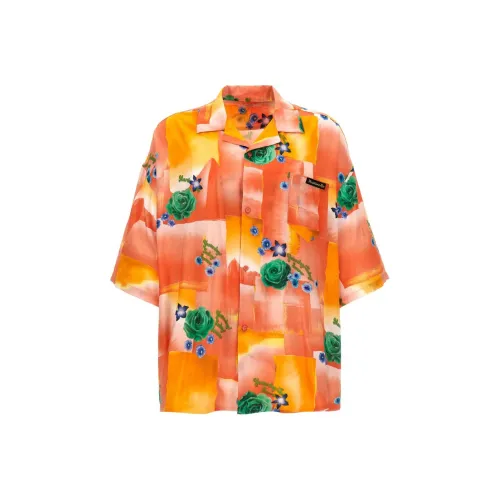 MARTINE ROSE Рубашка Мужская Оранжевая