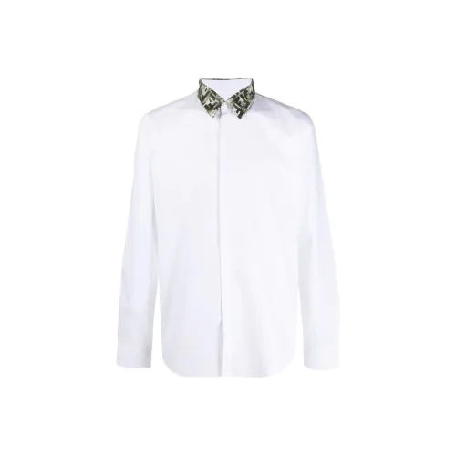 Fendi Белые Мужские Рубашки