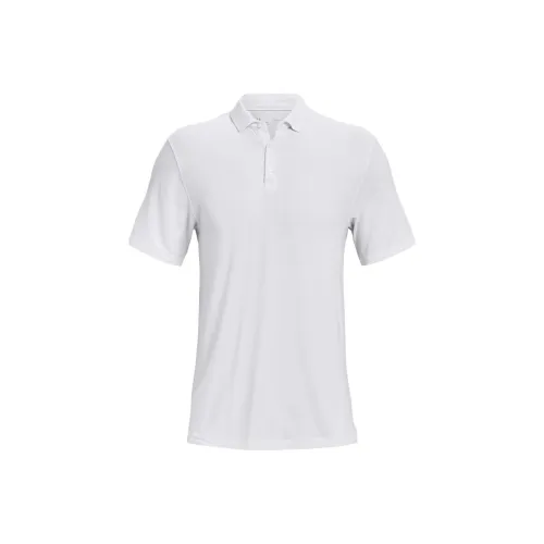 Under Armour Luxe Белая Мужская Поло