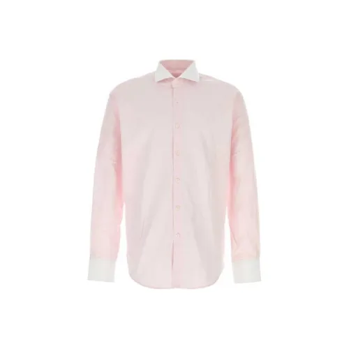 PRADA Розовые Мужские Рубашки
