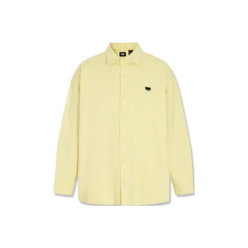 Levis Желтые Мужские Рубашки