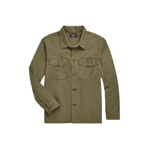 Ralph Lauren Рубашка Мужская Армейская Зеленая