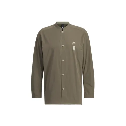 Adidas Originals Sportlife SS24 Рубашка Мужская Земляной Умбра