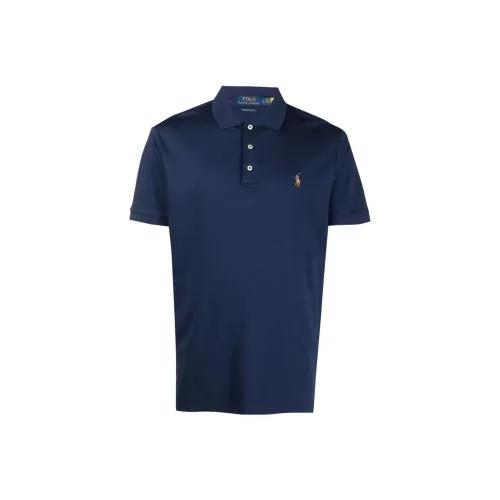 Polo Ralph Lauren SS22 Поло Мужское Синее