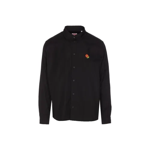 KENZO Мужские Черные Рубашки