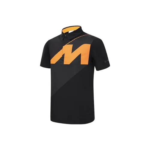 FILA X McLaren Коллаборация Мужская Черная Поло