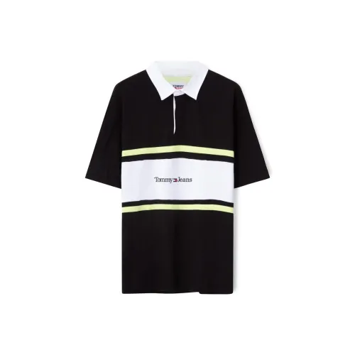 Tommy Hilfiger Черно-белая панда BDS Мужская Поло