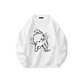 Белый щенок