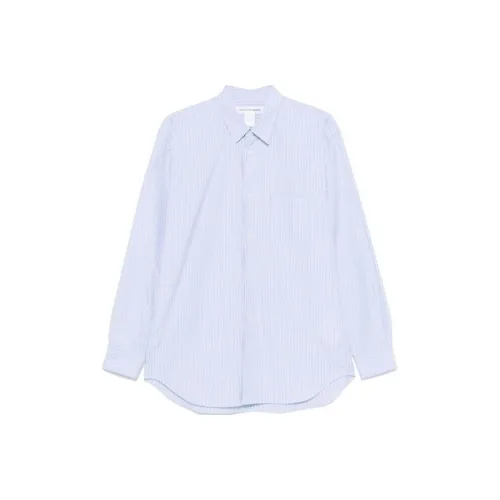 COMME DES GARCONS SHIRT Небесно-голубой Мужская Рубашка