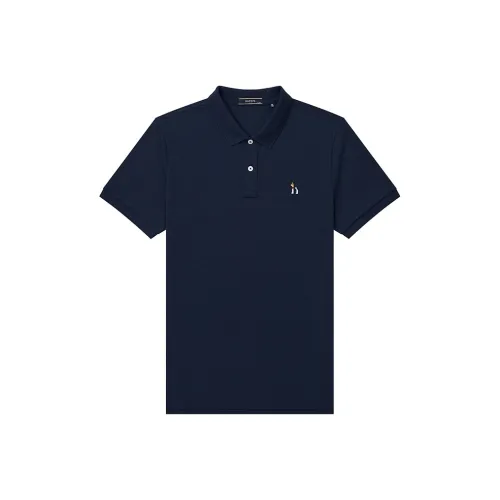 HAZZYS Поло Мужское Темно-Синий