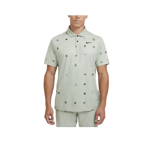 Nike Dri Fit Поло Мужское Jadeite Horizon Black