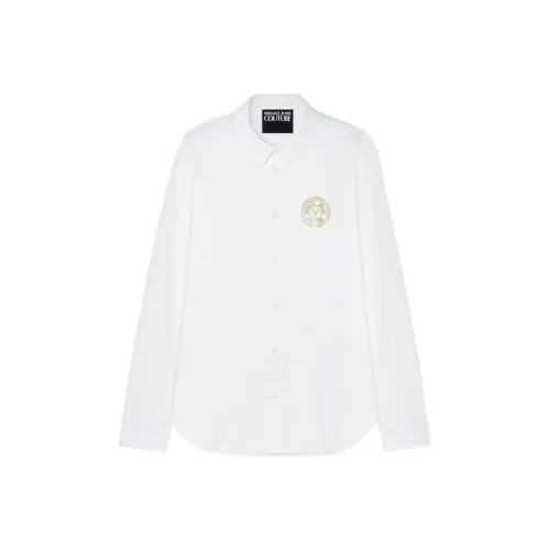 VERSACE JEANS COUTURE FW22 Рубашка Мужская Белая