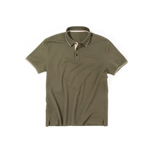 Mr.Bu Поло Мужское Белый Береза Зеленый