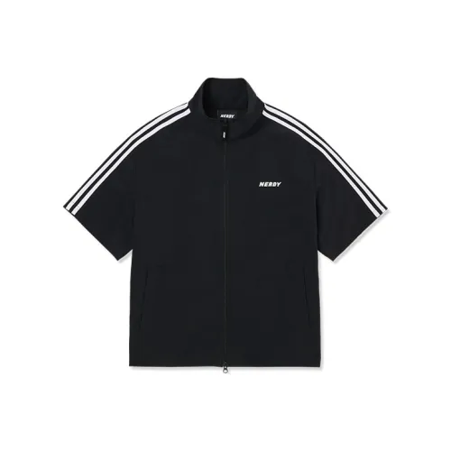 Nerdy Черный Унисекс Рубашки