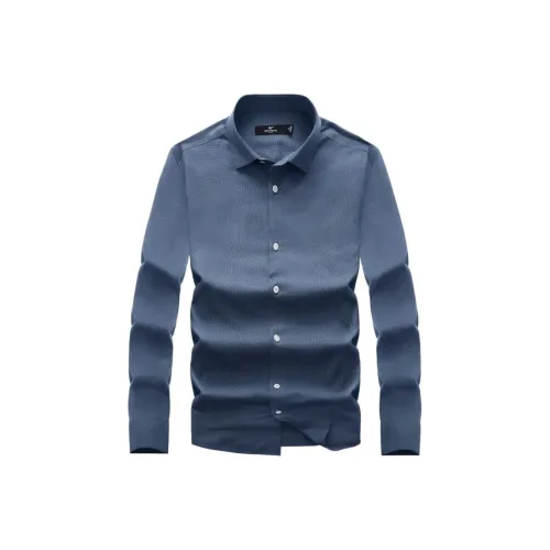 SEPTWOLVES Рубашка Мужская 111 Озерно-Синий