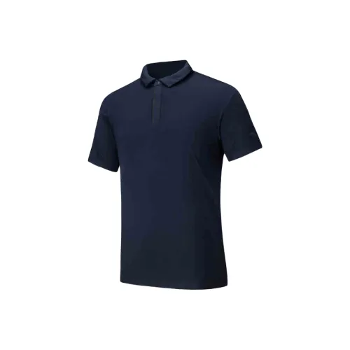 ANTA Variety Тренировки Коллекция Поло Мужское Полночный синий