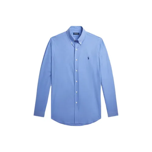 Polo Ralph Lauren SS22 Рубашка Мужская Гонконг Остров Синий