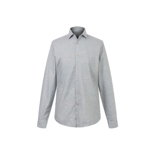 Corneliani Серые Мужские Рубашки