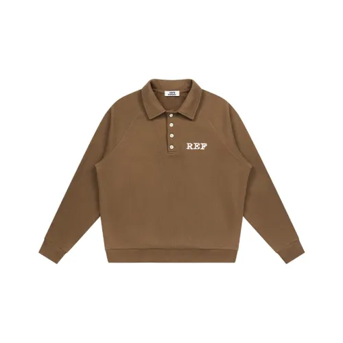 EMPTY REFERENCE Поло Унисекс Коричневый