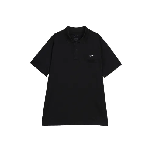 Nike Мужское Поло Черное