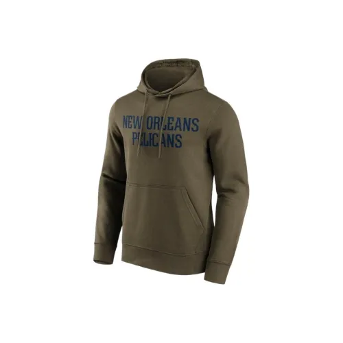 NBA Fanatics Свитшот Мужской Армейский Зеленый