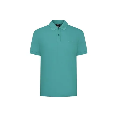 Hugo Boss Зеленая Мужская Поло