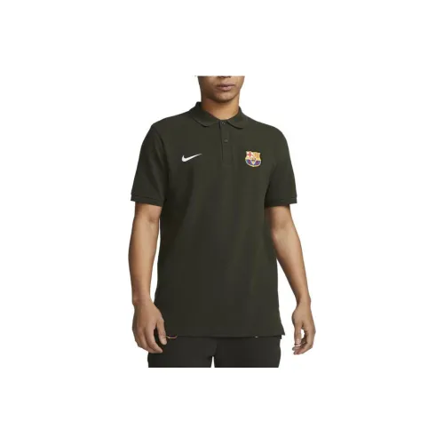 Nike Красный топ Мужская Поло