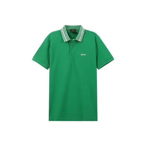Hugo Boss Зеленая Мужская Поло