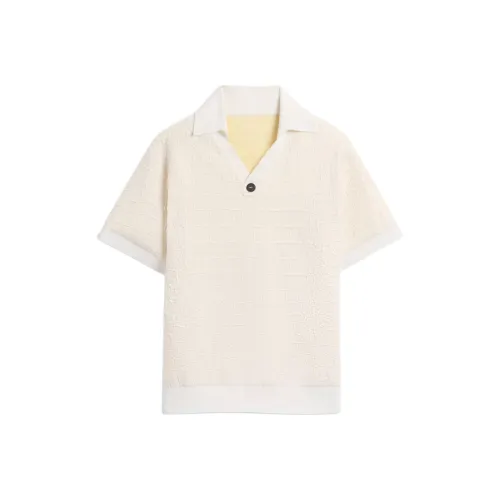 Jacquemus Off Белый/Экрю Мужские T-рубашки