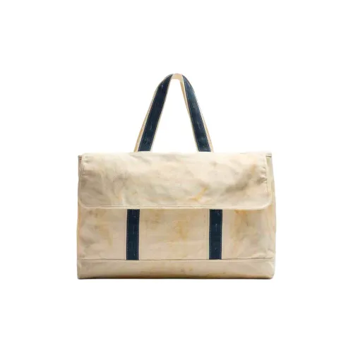 ZARA Handbags Light Beige Yellow Men's