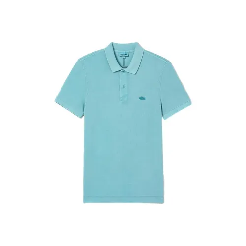 LACOSTE Collaboration Поло Мужское Прилив Синий