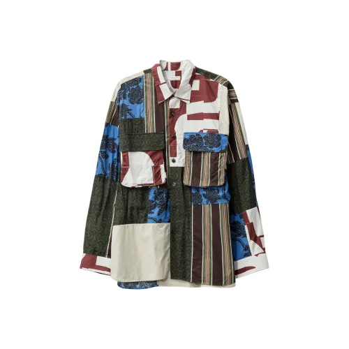 DRIES VAN NOTEN Рубашка Мужская Многоцветная