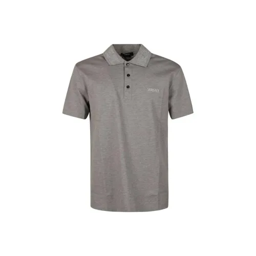 VERSACE Серый Мужской Поло