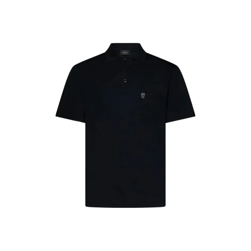 Brioni Мужская черная поло